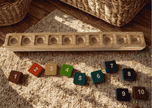 Ten Frame Counting Tray + 10 Number Tiles