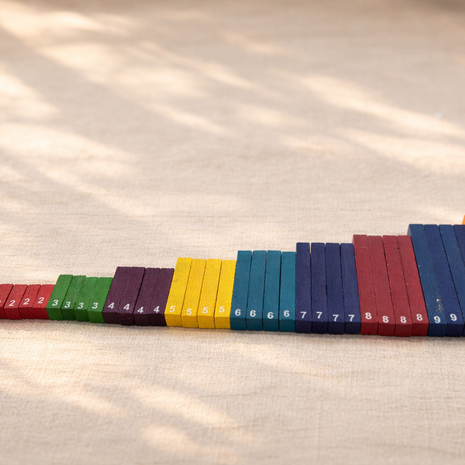 Montessori Number Rods (40pc)