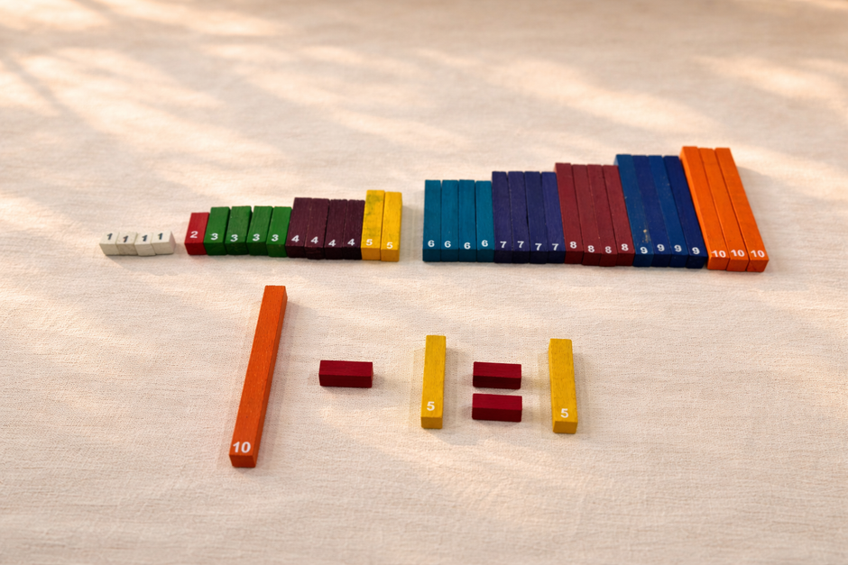 Montessori Number Rods (40pc)