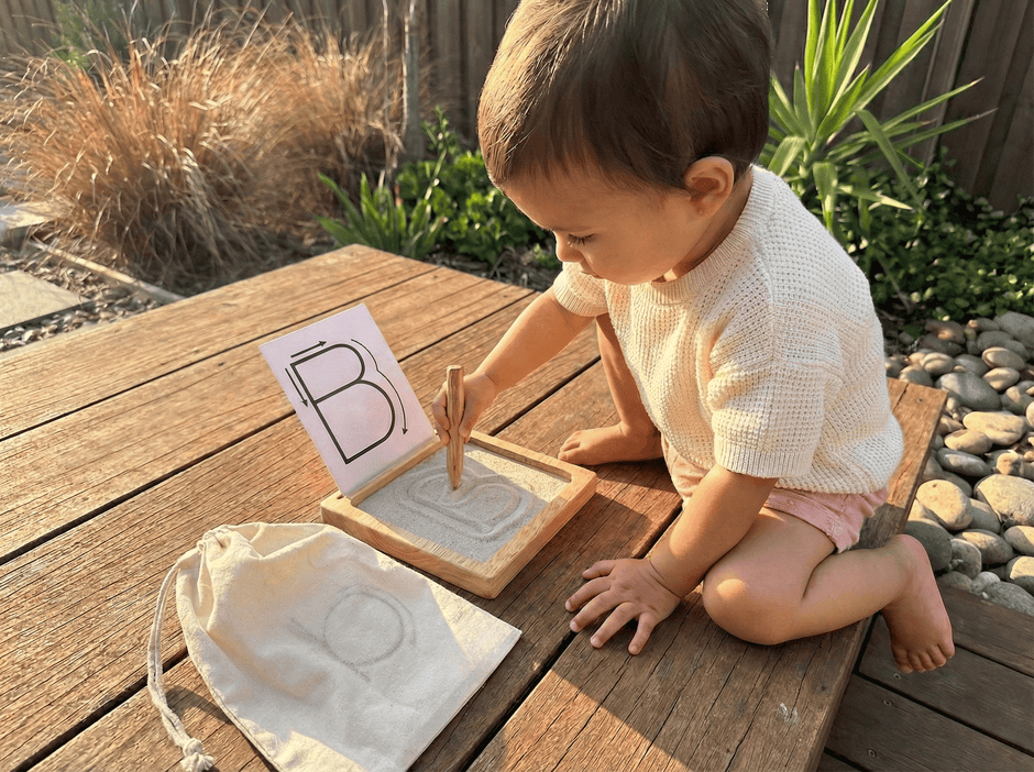 Tactile Sand Writing Tray Kit