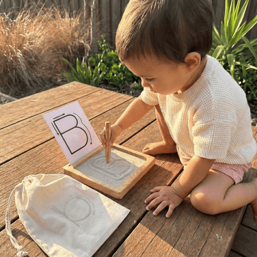 Tactile Sand Writing Tray Kit
