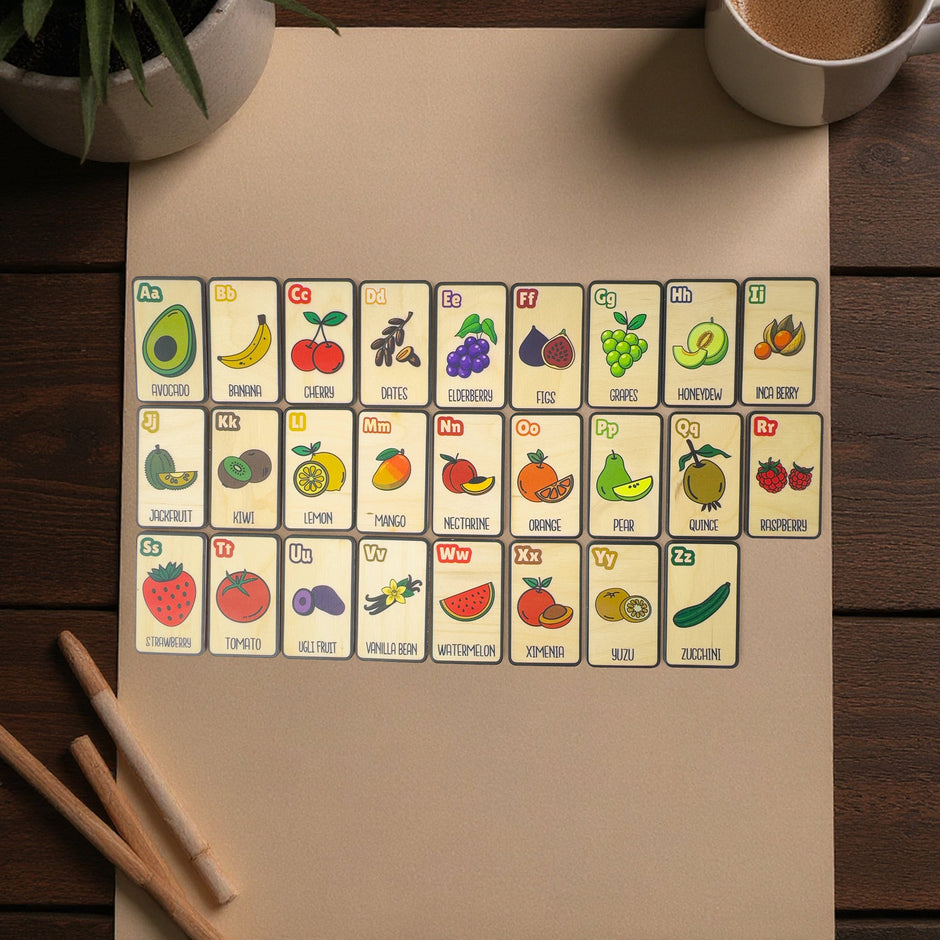 Alphabet Flashcard - Pint Sized Toys